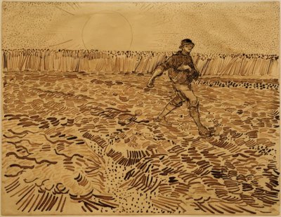 Der Sämann tekijältä Vincent van Gogh