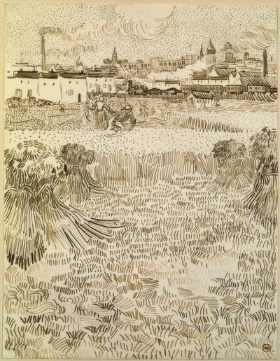 Der Schnitter tekijältä Vincent van Gogh