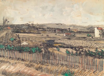Der blaue Karren tekijältä Vincent van Gogh