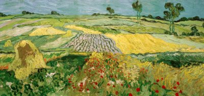 Die Ebene von Auvers tekijältä Vincent van Gogh