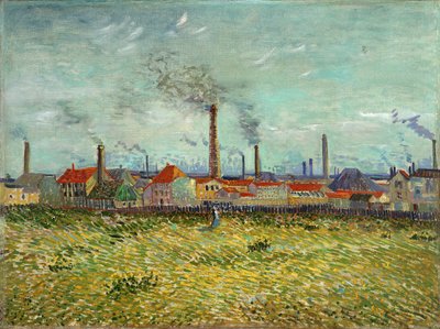 Tehtaat Clichyssä tekijältä Vincent van Gogh