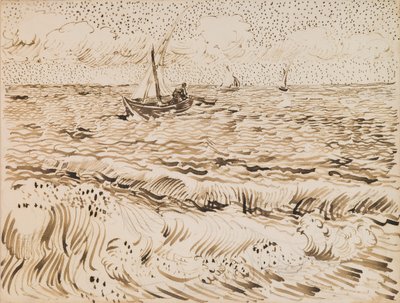 Kalastusveneet Saintes-Maries-de-la-Merissä tekijältä Vincent van Gogh