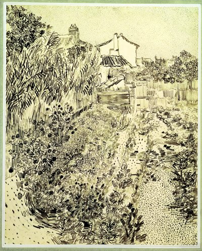 Kukkapuutarha, 1888 tekijältä Vincent van Gogh