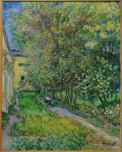 Saint-Paulin sairaalan puutarha tekijältä Vincent van Gogh