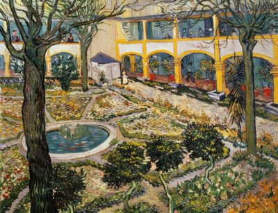 Garten des Hospitals Arlesissa tekijältä Vincent van Gogh