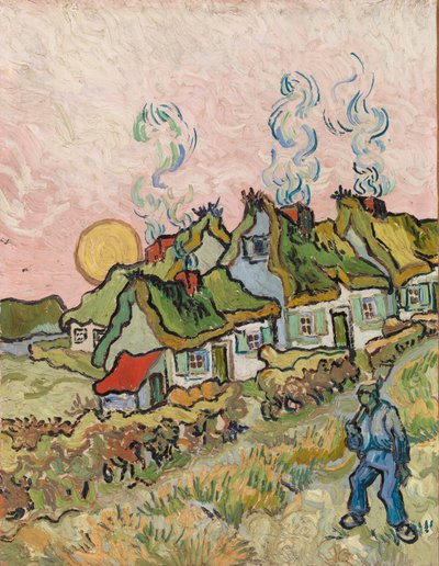 Talot ja hahmo tekijältä Vincent van Gogh