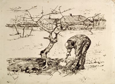 Orchardissa 1883 tekijältä Vincent van Gogh