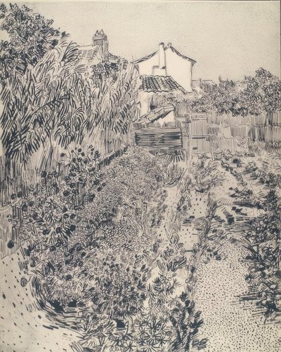 Kleiner Bauerngarten tekijältä Vincent van Gogh