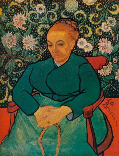 Madame Roulinin kehtolaulu muotokuva, 1889 tekijältä Vincent van Gogh