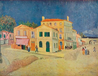 "Vincentin talo Arlesissa", 1888 tekijältä Vincent van Gogh