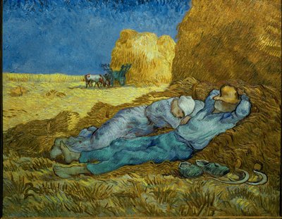 La meridienne or la sieste tekijältä Vincent van Gogh