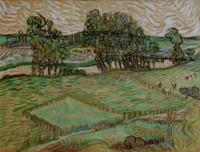 Landschaft mit Brücke über die Oise tekijältä Vincent van Gogh