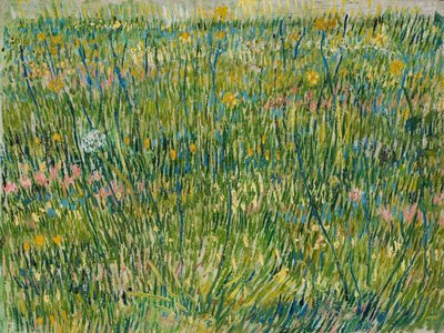 Nurmikko, huhti-kesäkuu 1887 (öljy kankaalle) tekijältä Vincent van Gogh