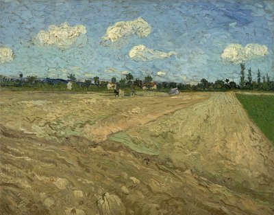 Kynnetyt pellot ("Vaot") tekijältä Vincent van Gogh