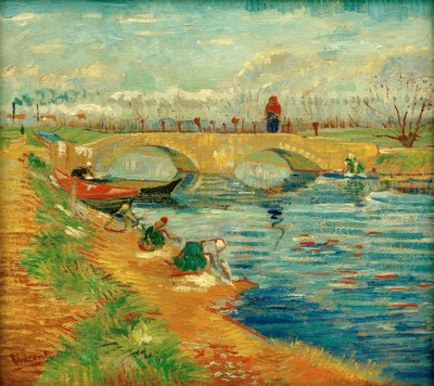 Pont de Gleize bei Arles tekijältä Vincent van Gogh