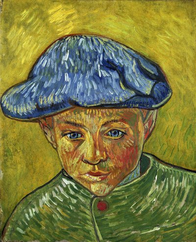 ""Camille Roulinin muotokuva"" Vincent van Goghin (1853-1890) kuva 1888 Koko 40,5 x 32,5 cm Van Goghin museo, Amsterdam tekijältä Vincent van Gogh