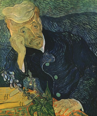 Tohtori Paul Gachetin muotokuva, kesäkuu 1890, 1947. tekijältä Vincent van Gogh