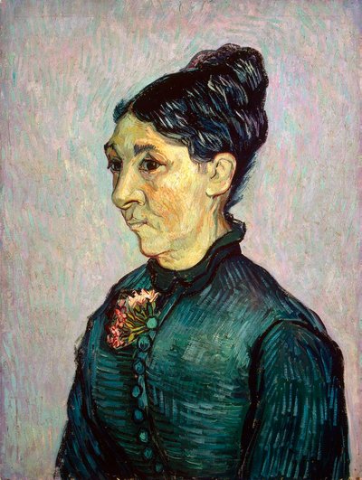 Madame Jeanne Lafuye Trabucin muotokuva, 1889. tekijältä Vincent van Gogh