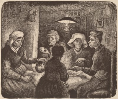 Perunansyöjät, 1885. tekijältä Vincent van Gogh