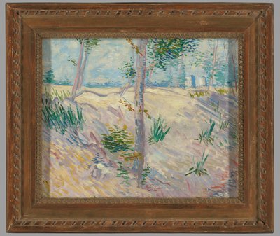 Joenranta ja puita tekijältä Vincent van Gogh