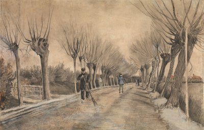 Road in Etten, 1881. tekijältä Vincent van Gogh