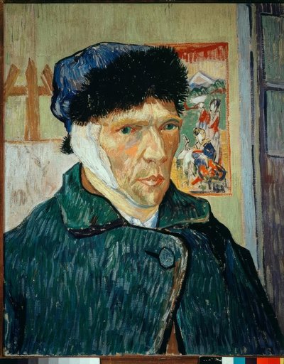 Selbstbildnis mit verbundenem Ohr tekijältä Vincent van Gogh
