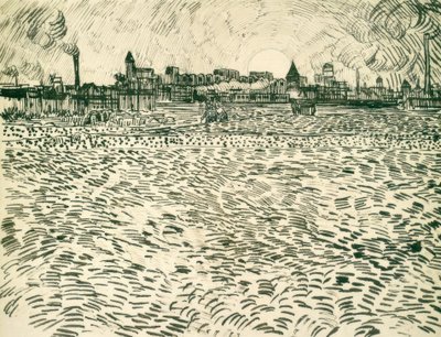 Kesäilta Arlesissa tekijältä Vincent van Gogh