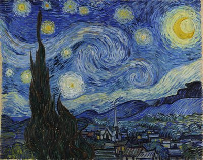 Tähtitaivas tekijältä Vincent van Gogh