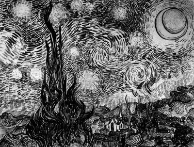 Sternennacht tekijältä Vincent van Gogh