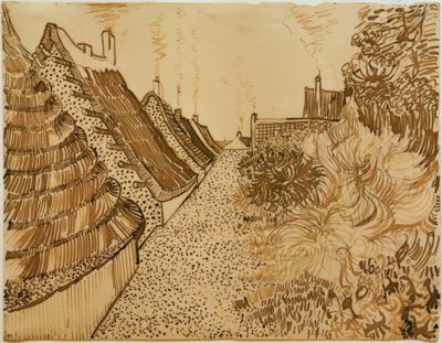 Straße Saintes-Maries-de-la-Merissä tekijältä Vincent van Gogh