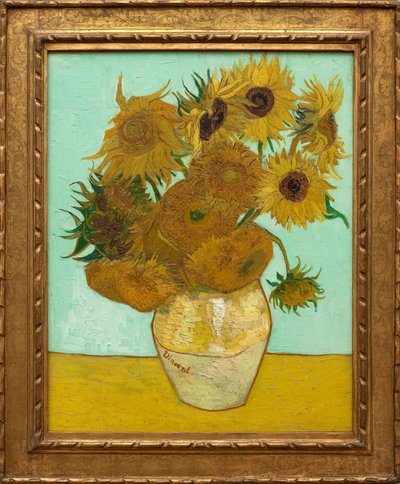Auringonkukat, 1888 tekijältä Vincent van Gogh