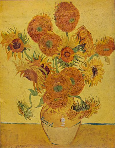 Auringonkukat, 1888 1935 tekijältä Vincent van Gogh