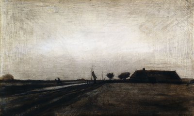 Auringonnousu; Auringonnousu, 1883 tekijältä Vincent van Gogh