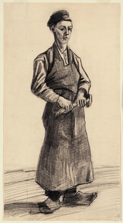Sepän poika, 1882 tekijältä Vincent van Gogh