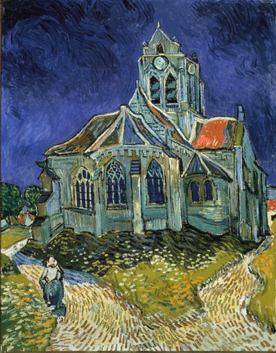 Auversin kirkko tekijältä Vincent van Gogh