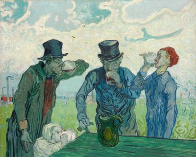 Juojat, 1890. tekijältä Vincent van Gogh