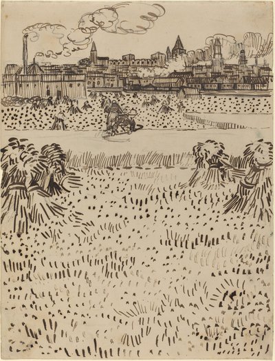Sato, 1888. tekijältä Vincent van Gogh