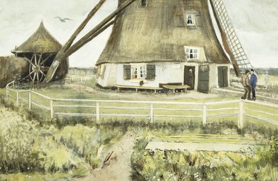 Mylly, 1881 tekijältä Vincent van Gogh