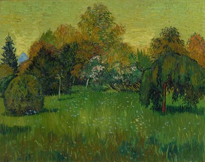 Runoilijan puutarha, 1888. tekijältä Vincent van Gogh