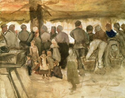 Perunatori, 1882 tekijältä Vincent van Gogh
