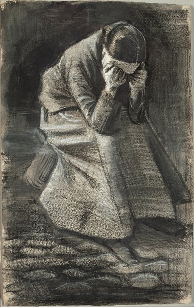 Itkevä Nainen tekijältä Vincent van Gogh