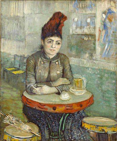 Nainen "Cafe Tambourinissa" tekijältä Vincent van Gogh