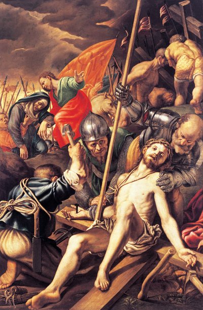 Vincenzo Campi, Kristus naulitaan ristiin tekijältä Vincenzo Campi