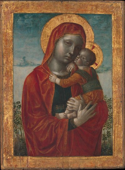Madonna ja lapsi, n. 1480. tekijältä Vincenzo Foppa
