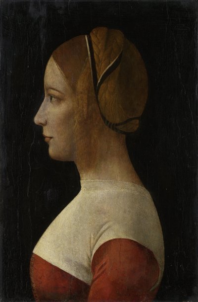 Nuoren naisen muotokuva, n. 1490. tekijältä Vincenzo Foppa