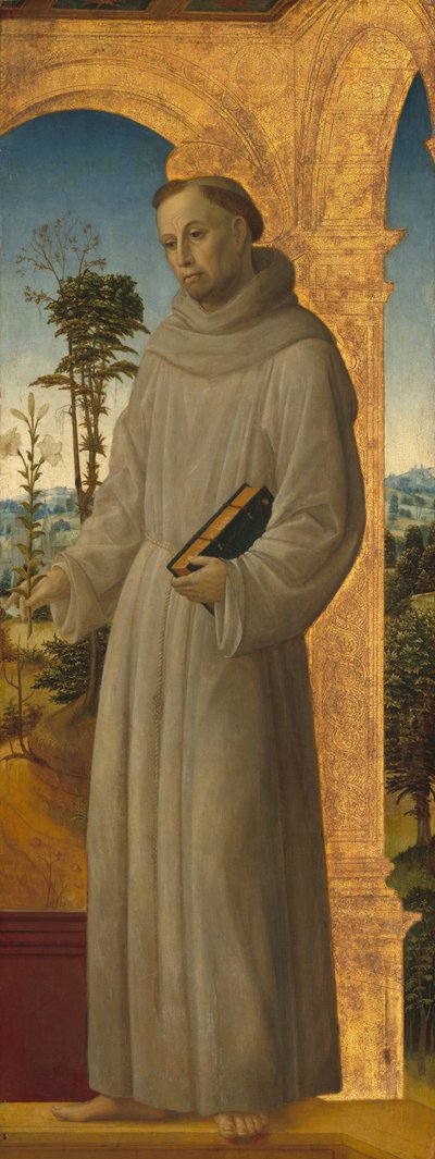 Pyhä Antonius Padovalainen, n. 14951500. tekijältä Vincenzo Foppa