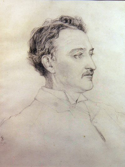 Cecil Rhodes (litho) tekijältä Violet Duchess of (after) Rutland