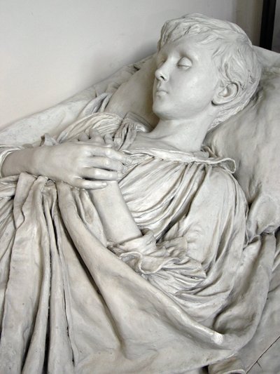 Lord Haddonin kuva, 1894 (kipsi) tekijältä Violet Manners