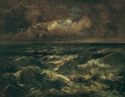 Stormy Seas (Rolling Seas) tekijältä Virgilio Narcisso Díaz de la Peña