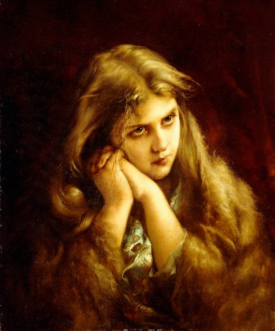 Mietteliäs hetki, 1882 tekijältä Virgilio Tojetti